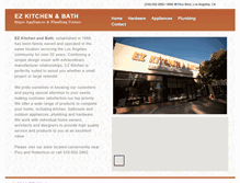 Tablet Screenshot of ez-kitchen.com